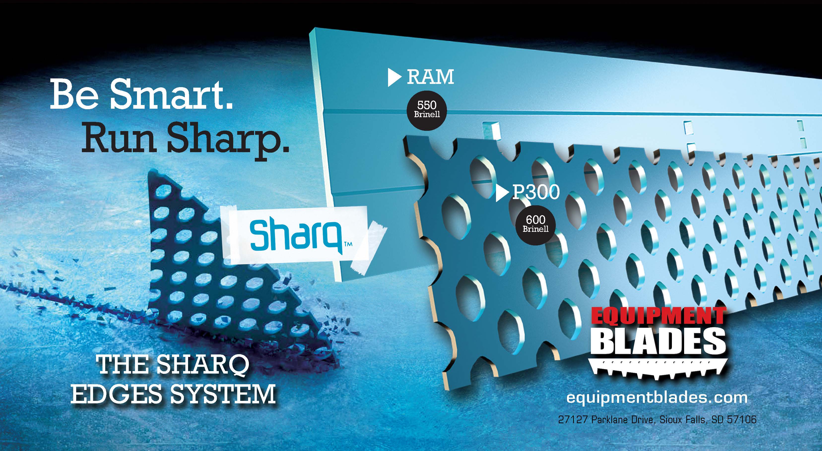 Save work comp claims with the Sharq Edges Quick Change System!